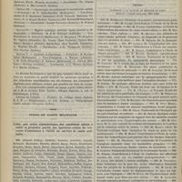 0910 - Page 902 - Congrès de médecine intercolonial d'Australasie (3e session) / Corps de santé militaire. Liste, par ordre alphabétique, des candidats admis à subir la première partie des épreuves orales du concours d'admission à l'école du service de santé militaire / Thèses soutenues à la Faculté de médecine de Paris pendant l'année scolaire 1891-1892