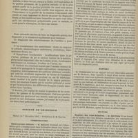 1338 - Page 1330 - Diagnostic des rétrécissements de l'urèthre ; par le Docteur Bazy... / Société de chirurgie. Séance du 7 décembre 1892. Communication. Entérostomie biliaire. M. Reclus / Rapport / Lecture. Rupture des voies biliaires. M. Routier / Présentations de malades. Ankylose de la mâchoire. M. Jalaguier