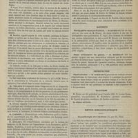 1393 - Page 1385 - Société de chirurgie. Séance du 21 décembre 1892. Communications. Rupture des voies biliaires. M. Routier, une observation communiquée dans la dernière séance de M. Kirmisson / Rapports. Pérityphlite sans perforation. M. Richelot, sur une note de M. Brussy... / Plaie articulaire du genou. M. Richelot, sur une observation adressée par Courtades... / Présentation. Gastrostomie. M. Schwartz / Élections / Revue bibliographique. La pathologie des émotions, par Ch. Féré