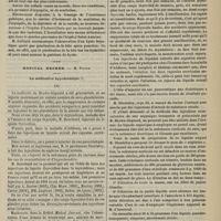 1399 - Page 1391 - Paris, le 26 décembre 1892 / Hôpital Necker. M. Peter. La médication hypodermique