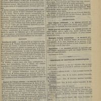 1327 - Page 1349 - Société de chirurgie. Séance du 5 décembre. Communications. Hydronéphrose bilatérale. M. Reclus / Rapports. Luxation du coude. M. Nélaton, sur une observation de M. Walther / Ligature de l'iliaque externe. M. Chauvel, sur deux observations adressées par M. Nicot... / Abcès du foie / Présentations. Genu valgum ; ostéotomie. M. Berger / Double pied-bot varus équin. M. Poirier / Méningite d'origine traumatique. M. Michaux, au nom de M. Benjamin Anger / Appendicite. M. Delorme / Chronique et nouvelles scientifiques. Faculté de médecine de Lille / École de médecine de Nantes