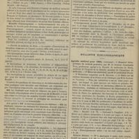 0014 - Page 14 - Chronique et nouvelles scientifiques. Faculté de médecine de Paris / Bulletin bibliographique