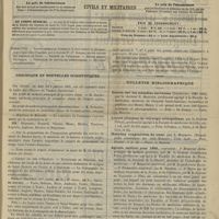 0045 - Page 45 - Sommaire / Chronique et nouvelles scientifiques. Hôpitaux de Marseille / Chemin de fer d'Orléans / Bulletin bibliographique