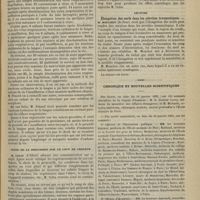 0069 - Page 69 - Académie de médecine. Séance du 15 janvier 1895. Discussion sur les tractions rythmées de la langue. M. Pinard, diverses communications de M. Laborde / Suite de la discussion sur le coup de chaleur. M. Colin... / Lecture. Élongation des nerfs dans les névrites traumatiques. M. Mouchet... / Chronique et nouvelles scientifiques