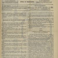 0093 - Page 93 - Sommaire / Chronique et nouvelles scientifiques. Chemins de fer de Paris à Lyon et à la Méditerranée / Thèses soutenues à la Faculté de médecine de Paris pendant l'année scolaire 1894-1895