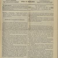 0153 - Page 153 - Sommaire / Séance de l'Académie de médecine / Chirurgie pratique. Comment doit-on traiter les hémorroïdes ?
