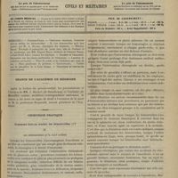 0181 - Page 181 - Sommaire / Séance de l'Académie de médecine / Chirurgie pratique. Comment doit-on traiter les hémorroïdes ?