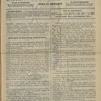0201 - Page 201 - Sommaire / Chronique et nouvelles scientifiques. Hôpitaux de Lille / Faculté de médecine de Paris / Faculté de médecine de Bordeaux / Faculté de médecine de Montpellier / Chemins de fer de Paris à Lyon et à la Méditerranée