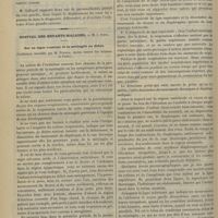 0238 - Page 250 - Hôpital des Enfants-Malades. M. J. Simon. Sur un signe constant de la méningite au début. (Conférence recueillie par M. Plicque...)