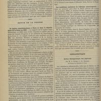 0240 - Page 252 - De l'infection urinaire ; par M. Bazy... / Revue de la presse. Le typhus exanthématique à Paris et dans le département de la Seine en 1893 / La stérilisation du lait / Les conditions sanitaires de l'Afrique intertropicale / Thérapeutique. Action thérapeutique des peptones ; par le Docteur L.-R. Regnier...