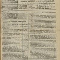 0245 - Page 257 - Sommaire / Chronique et nouvelles scientifiques. École de médecine de Tours