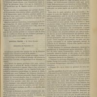 0291 - Page 307 - Séance de l'Académie de médecine / Hôpital Tenon. M. Albert Mathieu. Dilatation de l'estomac