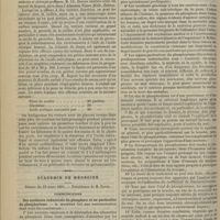 0296 - Page 312 - Thérapeutique. Désinfection des matières fécales / Traitement des verrues / Académie de médecine. Séance du 12 mars 1895. Communication. Des accidents industriels du phosphore et en particulier du phosphorisme. M. Magitot