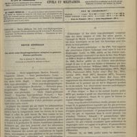 0301 - Page 317 - Sommaire / Revue générale. Des abcès sous-diaphragmatiques (simples ou gazeux). Phréno-péritonite. Par le Docteur P. Mauclaire.... I. Synonymie / II