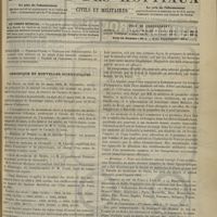 0325 - Page 341 - Sommaire / Chronique et nouvelles scientifiques. Hôpitaux de Nantes / École de médecine de Clermont / École de médecine de Nantes / Erratum / Chemins de fer de Paris à Lyon et à la Méditerranée