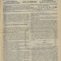 0353 - Page 381 - Sommaire / Chronique et nouvelles scientifiques. La statistique médicale de l'armée pour l'année 1892 / Thèses soutenues à la Faculté de médecine de Paris pendant l'année scolaire 1894-1895
