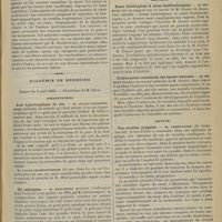 0405 - Page 433 - Revue de la presse. Tuberculose et dépopulation des campagnes / Maladies des tourneurs de nacre / Académie de médecine. Séance du 9 avril 1895. Présentations. Acné hypertrophique du nez. M. Lucas-Championnière / Un androgyne. M. Hallopeau / Rapports. Zones hystérogènes et zones hystéroclasiques. M. Debove, sur un travail de M. Clozier... / Origine gastro-intestinale des hystéro-névroses. M. Debove, un second mémoire de M. Clozier / Lecture. Pan-cardites grippales. M. Camescasse...