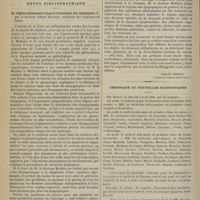 0406 - Page 434 - Académie de médecine. Séance du 9 avril 1895. Lecture. Pan-cardites grippales. M. Camescasse... / Revue bibliographique. Le régime alimentaire dans le traitement des dyspepsies, par le Docteur Albert Mathieu... [Armand Siredey] / Chronique et nouvelles scientifiques