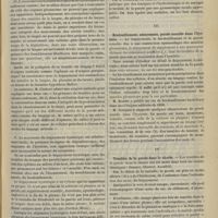0417 - Page 445 - Revue générale. Des troubles de la parole dans les névroses (hystérie, chorée, paralysie agitante). Par J. Nissim... II. Bégayement hystérique / III. Bredouillement, zézayement, parole scandée dans l'hystérie / IV. Troubles de la parole dans la chorée