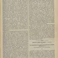 0425 - Page 453 - Sur les exostoses ostéogéniques de la voute cranienne ; par M. le Docteur H. Rieffel... / Hôpital civil de Nancy. M. Gross. Du mécanisme de la rupture de l'intestin par contusion abdominale. Par le Docteur Adam...