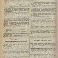 0462 - Page 490 - Académie de médecine. Séance du 23 avril 1895. Lectures. L'antipyrine dans les diarrhées de l'enfance. M. Rousseau-Saint-Philippe... / Chronique et nouvelles scientifiques. Faculté de médecine de Lyon / Faculté de médecine de Montpellier / École de médecine de Grenoble / École de médecine de Marseille / École de médecine de Poitiers / Bulletin bibliographique