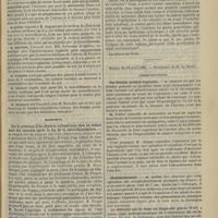 0485 - Page 513 - Société de chirurgie. Séance du 17 avril 1895. Discussion sur les fistules uretéro-vaginales. M. Richelot, communication de M. Tuffier / Rapports. Sur la présence d'un thymus volumineux chez un enfant mort dix minutes après la fin de la chloroformisation. M. Picqué, sur cette observation envoyée par le Professeur Bayer... / Tumeur sacro-coccygienne volumineuse. M. Kirmisson, sur un fait de M. Broca / Séance du 24 avril 1895. Communications. Des fistules uretéro-vaginales. M. Chaput / Cholédochotomie. M. Quénu