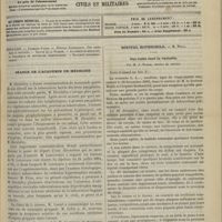 0517 - Page 545 - Sommaire / Séance de l'Académie de médecine / Hôpital Rothschild. M. Weill. Des rashs dans la varicelle. Par M. J. Nissim...