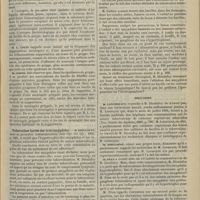 0521 - Page 549 - Académie de médecine. Séance du 7 mai 1895. Communications. Méningite grippale. M. Cornil, en son nom et au nom de M. Durante / Tuberculose larvée des trois amygdales. M. Dieulafoy / Discussion