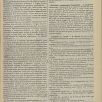 0533 - Page 561 - Revue générale. Les migraines ophtalmique et ophtalmoplégique. Par le Docteur Gaston Lyon... II. Migraine ophtalmoplégique / Société de chirurgie. Séance du 8 mai 1895. Communications. Cholédocotomie. M. Michaux / Péritonite à pneumocoques, laparotomie. M. Kirmisson / Anesthésie par l'éther. M. Chaput