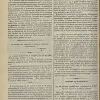 0538 - Page 566 - Paris, le 13 mai 1895 / Hôpital du Bastion 29. Sur un nouveau procédé pour l'intubation du larynx. Par G.-D. Tsakiris...