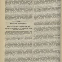 0548 - Page 576 - Revue de la presse. Pseudo-myxome du péritoine. [S. Broïdo] / Académie de médecine. Séance du 14 mai 1895. Suite de la discussion sur la tuberculose larvée des trois amygdales. M. Cornil, communication de M. Dieulafoy