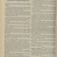 0634 - Page 662 - Société de chirurgie. Séance du 5 juin 1895. Lecture. Anesthésie mixte. M. Morange / Chronique et nouvelles scientifiques. Société de médecine de Toulouse / Conditions générales des concours / Chemin de fer d'Orléans (juin-septembre 1895) / Avis essentiel