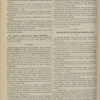 0650 - Page 678 - Académie de médecine. Séance du 11 juin 1895. Communications. Traitement du diabète. M. A. Robin / Les mesures prophylactiques contre l'alcoolisme. M. Laborde, en son nom et au nom de M. Jules Bergeron / Lectures. Étuve à vapeur surchauffée sans pression. MM. F. Despagnet et Georges Valois / Théorie minérale de l'évolution et de la nutrition de la cellule animale. M. J. Gaube... / Chronique et nouvelles scientifiques. Banquet Panas