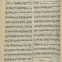 0718 - Page 746 - Revue générale. Les oreillons et leurs complications. Par M. Catrin... VI. (A suivre) / Revue de la presse. Nouvelles recherches sur la physiologie de la digestion appliquées à la clinique