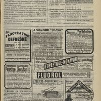 0723 - Page 751 - Chronique et nouvelles scientifiques. Chemin de fer d'Orléans / Avis