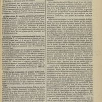 0813 - Page 849 - Revue de la presse. L'hygiène et les réformes hospitalières / Sept observations de luxation métatarso-phalangienne en haut du gros orteil / Otite externe et phlegmon mastoïdien dans le cours d'une dysenterie aiguë / Luxation dorsale irréductible du premier métatarsien