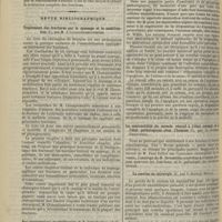 0814 - Page 850 - Revue de la presse. Luxation dorsale irréductible du premier métatarsien / Revue bibliographique. Traitement des fractures par le massage et la mobilisation, par M. J. Lucas-Championnière / Des suppurations mastoïdiennes et de leur traitement, par A. Broca... / La contractilité du muscle vésical à l'état normal et à l'état pathologique chez l'homme, par le Docteur Genouville / La cocaïne en chirurgie, par le Docteur Reclus