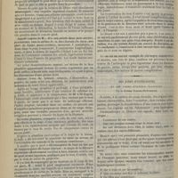 0846 - Page 882 - Hôpital militaire du camp de Châlons. Coup de feu (fusil Lebel) au pied droit ; blessure volontaire ; conservation du pied. Par le Docteur Rivet... / Des zones hystérogènes et des zones hystéro-classiques ; par le Docteur Clozier...