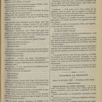0847 - Page 883 - Des zones hystérogènes et des zones hystéro-classiques ; par le Docteur Clozier... / Académie de médecine. Séance du 30 juillet 1895. Communications. Angiome kystique de l'orbite ; électrolyse. M. E. Valude