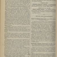 0870 - Page 906 - Société de chirurgie. Séance du 31 juillet 1895. Suite de la discussion sur l'appendicite. M. Reynier / Communication. Anesthésie locale par le gaïacol. M. Championnière / Présentation de malade. Tumeur érectile veineuse. M. Peyrot / Revue bibliographique. Manuel de diagnostic chirurgical, par MM. S. Duplay, Rochard et Demoulin / Spectroscopie biologique. Spectroscopie du sang, par M. le Docteur Albert Hénocque...