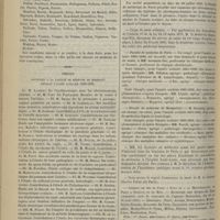 0910 - Page 946 - École du service de santé militaire. Liste, par ordre alphabétique, des candidats admis à subir la première partie des épreuves orales du concours d'admission à l'École du service de santé militaire de Lyon / Thèses soutenues à la Faculté de médecine de Bordeaux pendant l'année scolaire 1894-1895 / Chronique et nouvelles scientifiques. Corps de santé militaire / Faculté de médecine de Paris / Faculté de médecine de Montpellier / Chemins de fer de Paris à Lyon et à la Méditerranée, de Paris à Orléans et du Midi / Chemins de fer de Paris à Lyon et à la Méditerranée