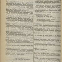 0922 - Page 958 - Hôpital Saint-Sauveur de Lille. Sur un cas de lésion valvulaire du coeur. Par M. G. Vanhersecke... / Asymétrie acquise entre les deux moitiés latérales du corps humain ; par le Docteur Clozier...