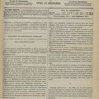 0969 - Page 1005 - Sommaire / Traitement de l'intolérance stomacale par la diète absolue et les lavements alimentaires ; par le Docteur Manuel Vicente