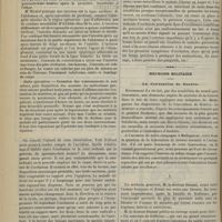1006 - Page 1042 - Hôpital Laennec. M. Ricard. Cure radicale de hernie ; occlusion par bride ; laparotomie ; guérison. Par M. Longuet... / Médecine militaire. La Convention de Genève