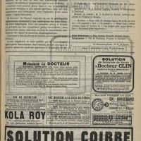 1019 - Page 1067 - Congrès français de médecine interne (deuxième session, tenue à Bordeaux). Maladies du foie. II. Communications diverses sur les affections hépatiques. M. Létienne : Calculs pariétaux de la vésicule biliaire / M. Monnier... : Périhépatite tuberculeuse consécutif à une tuberculose des voies biliaires intra-hépatiques / Épidémies / Erratum