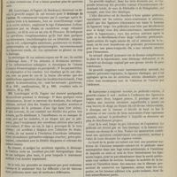 1059 - Page 1107 - Congrès de gynécologie, d'obstétrique et de pédiatrie. Rétro-déviations utérines. M. Lefour... : Tiges intra-utérines / MM. Lanelongue et Faguet... : Drainage de l'utérus / Hystérectomie abdominale pour fibromes