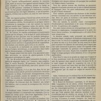 1063 - Page 1111 - Congrès de gynécologie, d'obstétrique et de pédiatrie. Communications diverses. M. Sordes... : Traitement des endométrites chroniques et des salpingites par les vapeurs médicamenteuses / M. Lafourcade... : Néphrorraphie / Amputation supra-vaginale du col pour cancer