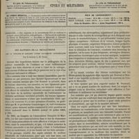 1077 - Page 1125 - Sommaire / Des rapports de la neurasthénie avec la scoliose et quelques autres difformités orthopédiques ; par le Docteur L.-H. Petit