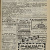 1095 - Page 1143 - Chronique et nouvelles scientifiques. Exercices de dissection / Nota