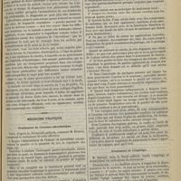 1135 - Page 1183 - Hôpital de la Charité. M. Potain. Un mode spécial de provocation de l'hystérie. Par le Docteur Martin-Durr... / Médecine pratique. Traitement de l'eczéma séborrhéique / Traitement de l'impétigo